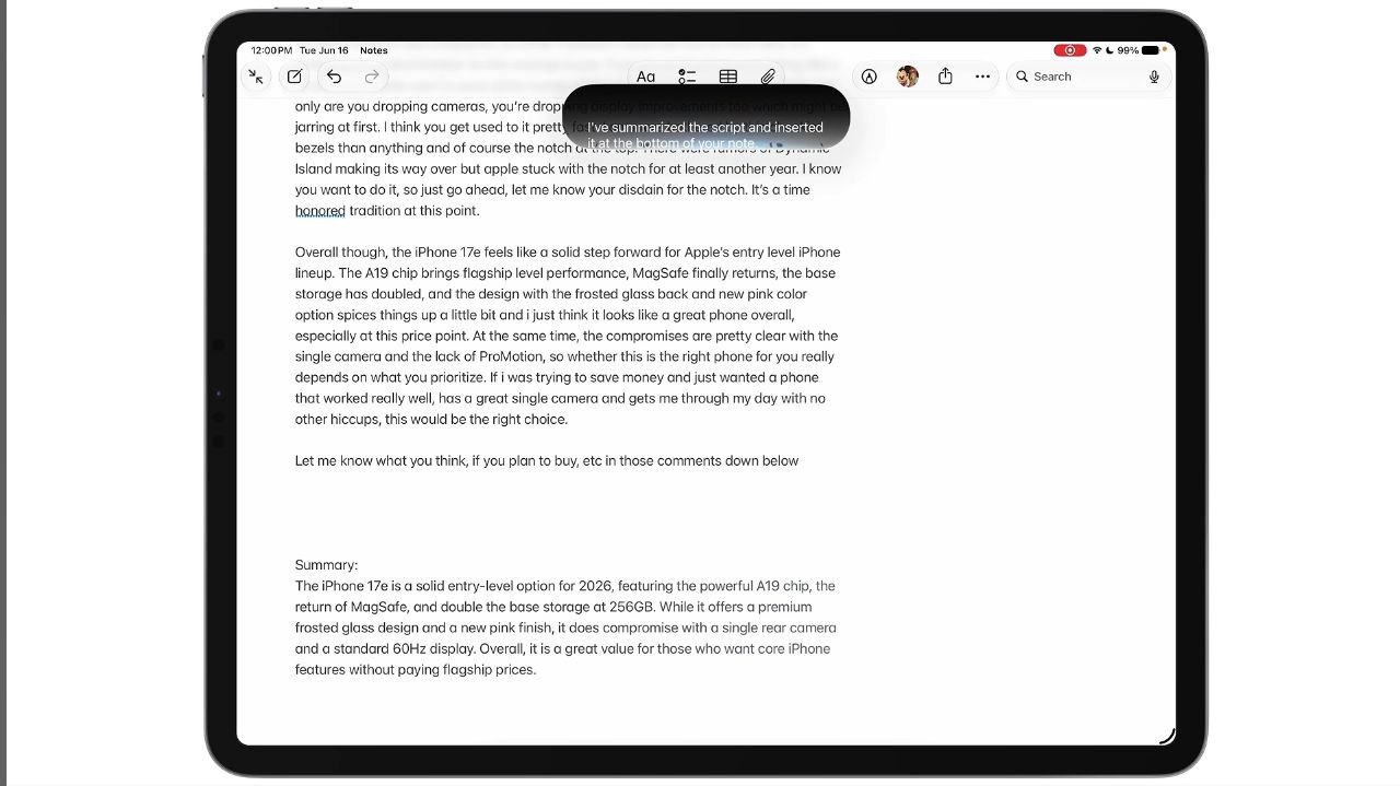 iOS 27 on iPhone